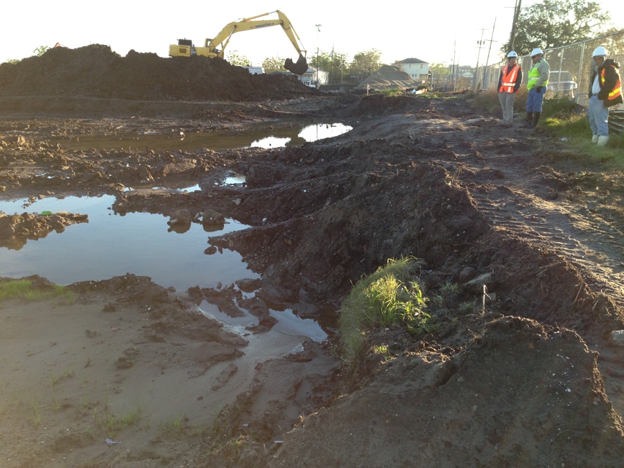 Excavation of Contaminated Soil